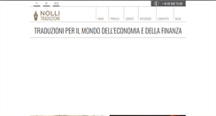 Desktop Screenshot of nolli-traduzioni.ch